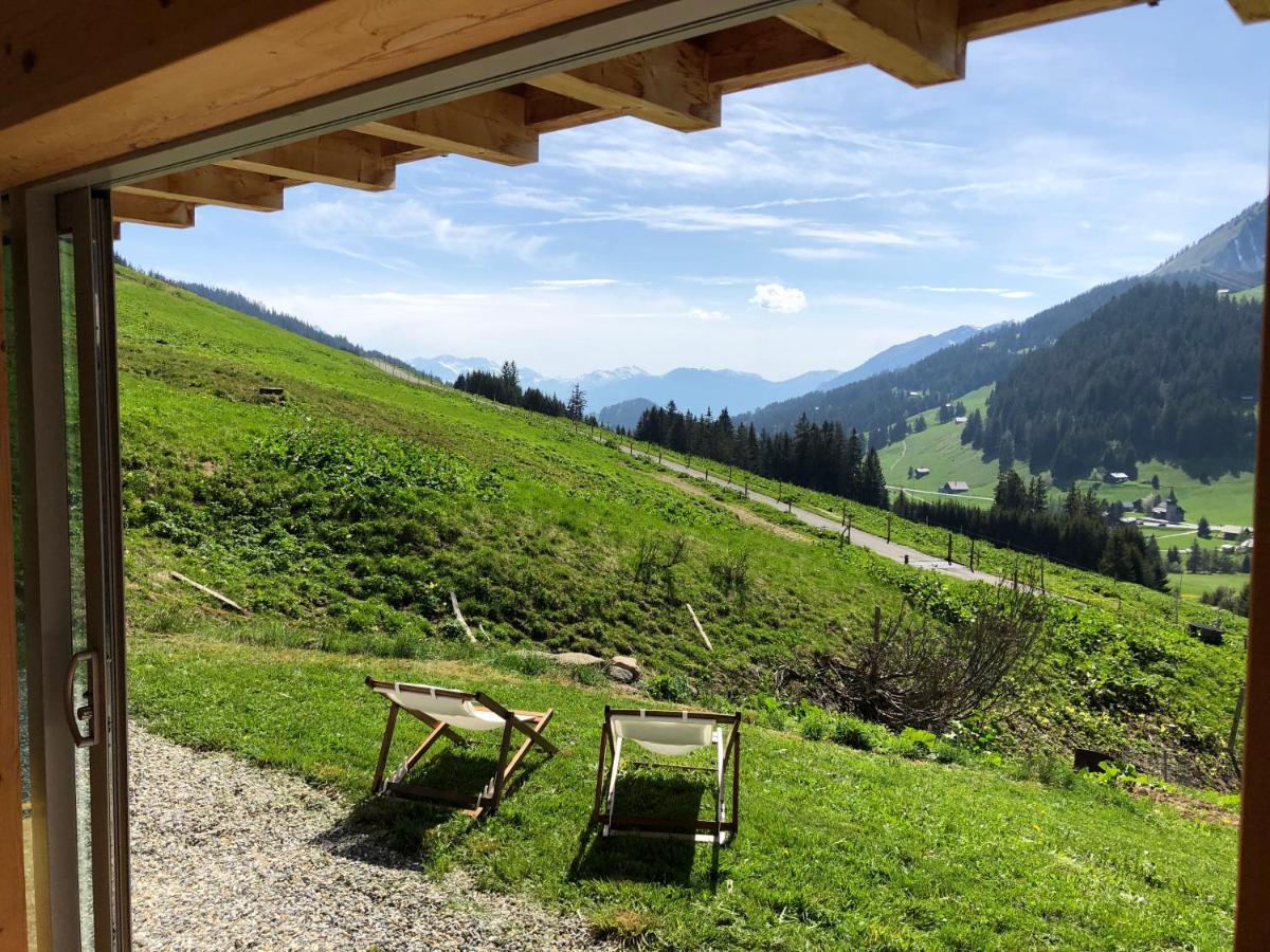 Alpine Dream Chalet With Spa Close To Lake Geneva Les Mosses Exterior photo