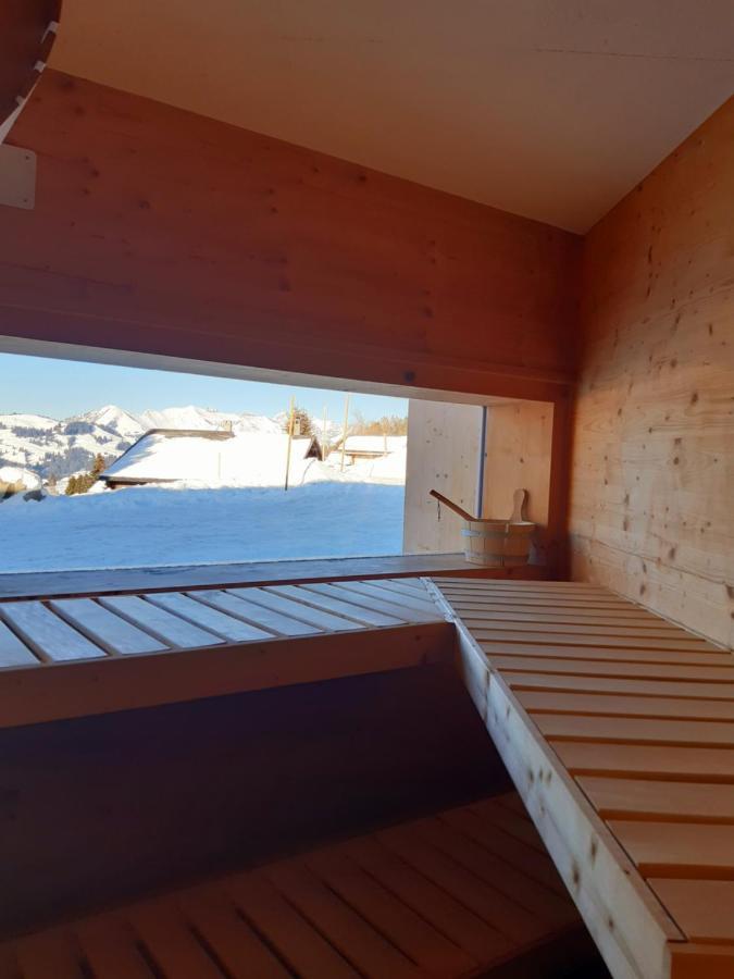 Alpine Dream Chalet With Spa Close To Lake Geneva Les Mosses Exterior photo