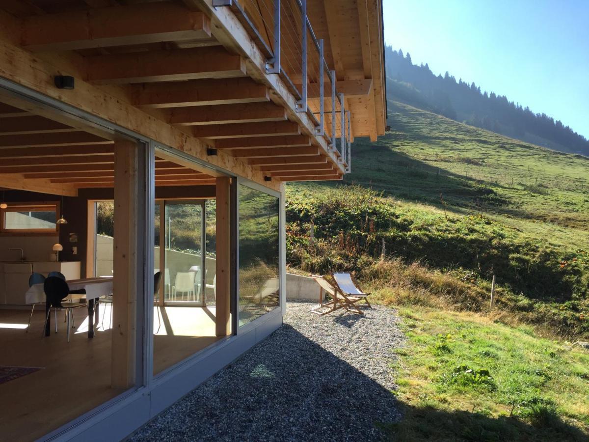 Alpine Dream Chalet With Spa Close To Lake Geneva Les Mosses Exterior photo